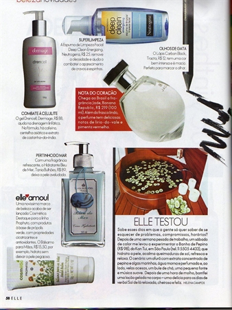 Revista Elle - Edição Dezembro/2008