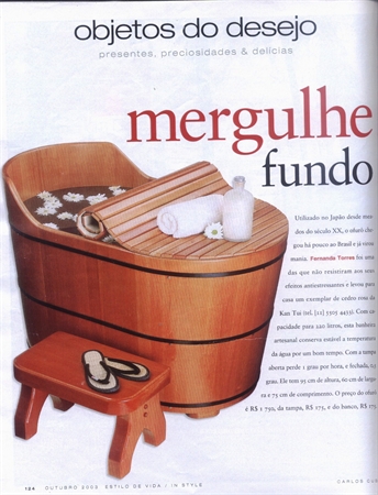 Revista Estilo - Edição Outubro/2003